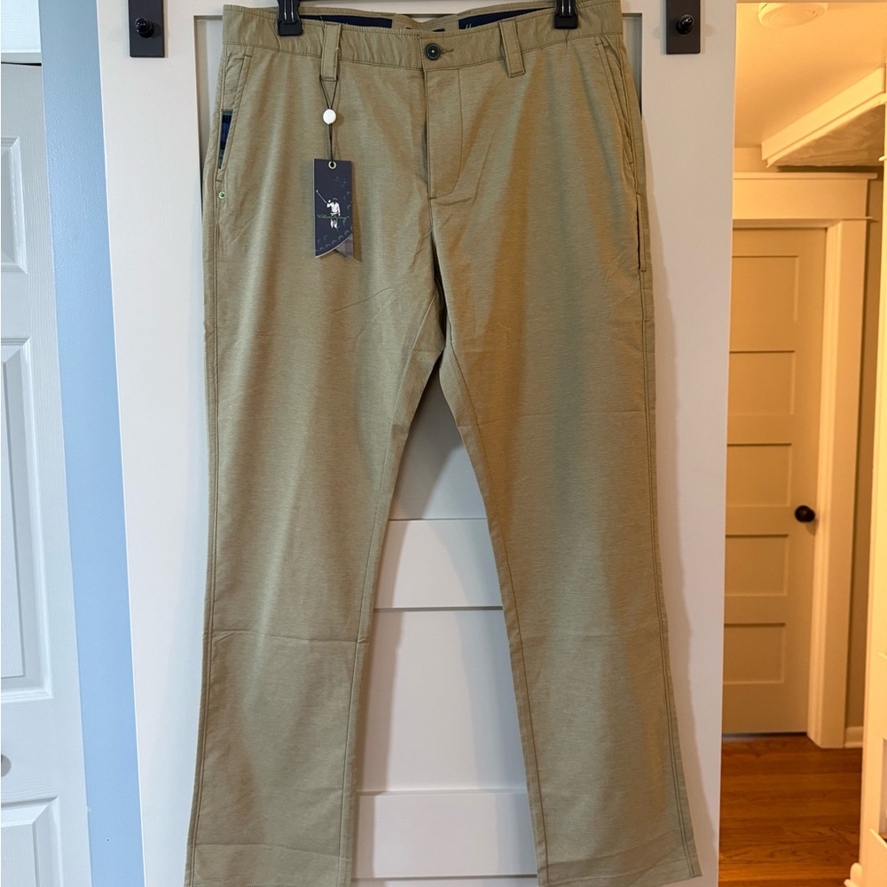 NWT William Murray Straight Fit Men’s Golf Performance Pant